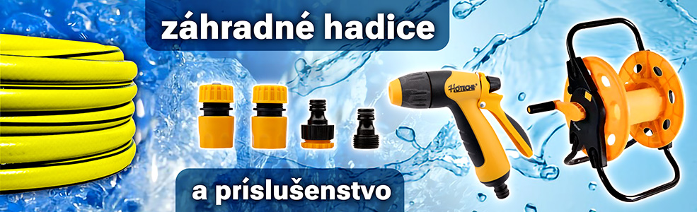 Zhradn hadice a prsluenstvo